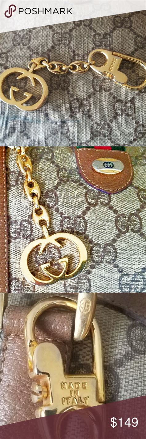 gucci gg charm bag|Gucci loved keychain.